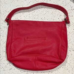 Thirty One Jewell Midway Hobo Very Cherry Pebble shoulder purse
